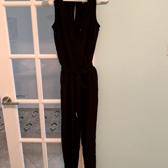 Banana Republic Pants - Banana Republic Cross-Front Sleeveless Jumpsuit